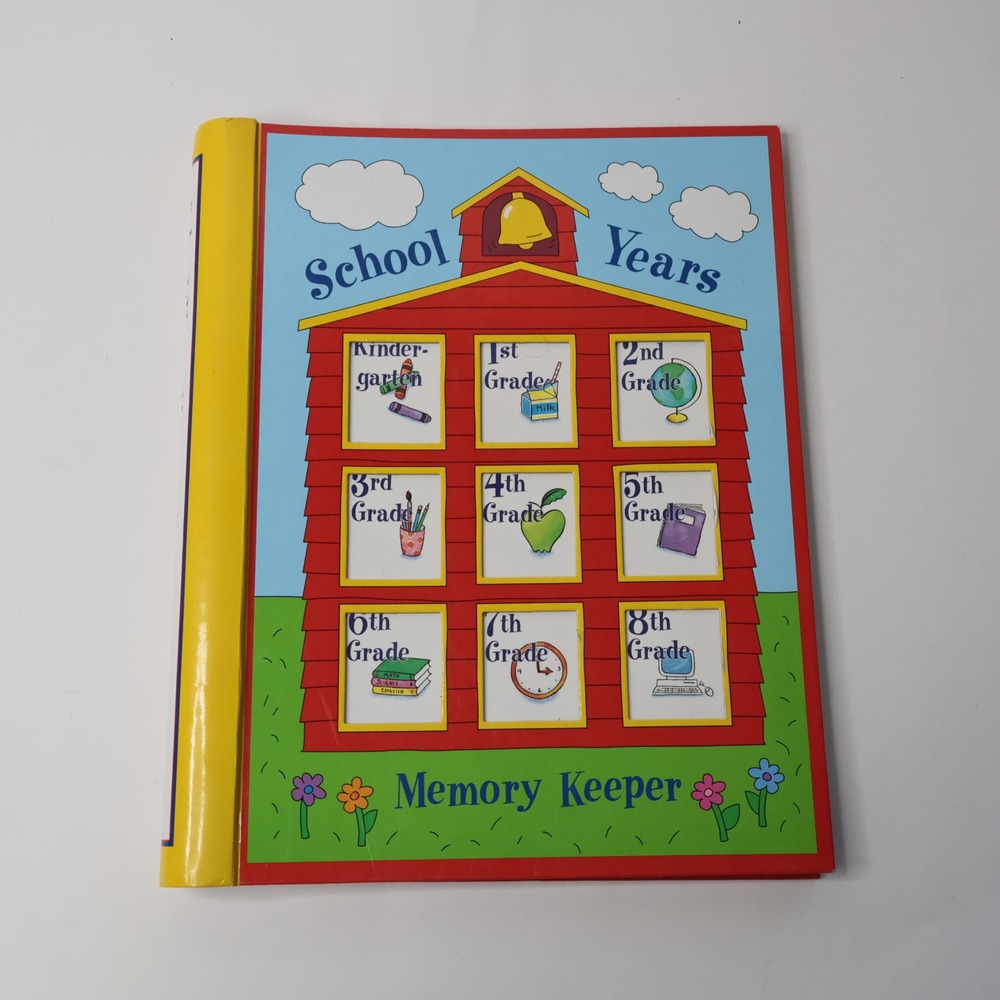 New Seasons School Years Memory Keeper K-8 Keepsake Journal Red 1-4127-4103-3